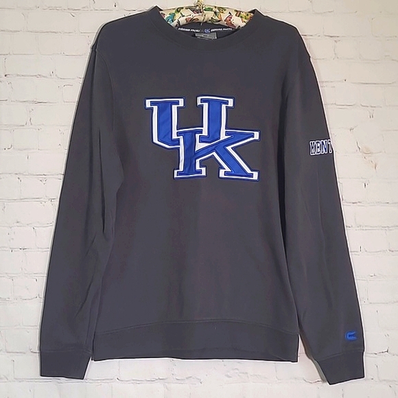 Colosseum UK University Of Kentucky Crewneck Pullover Sweater Mens Size Medium - Picture 1 of 14